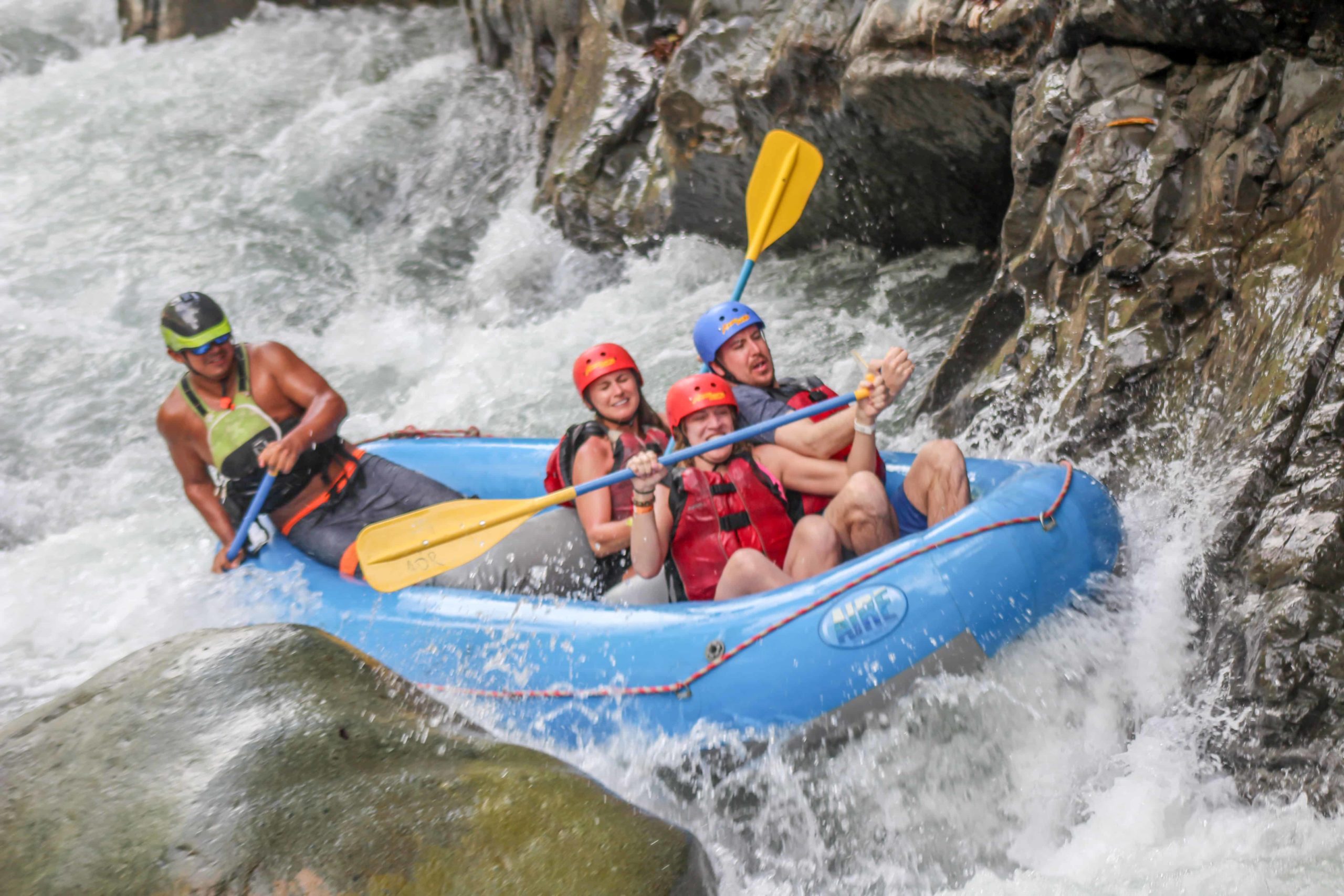 Whitewater Rafting - Naranjo River Upper Section "El Chorro" (Jan - Apr)